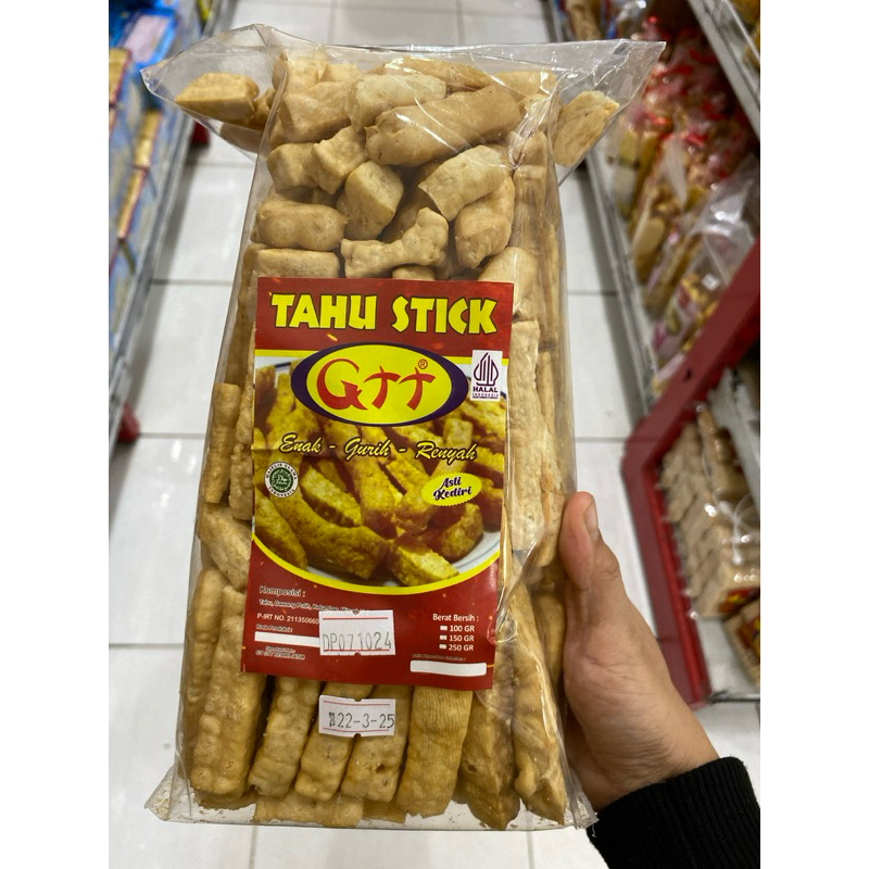 

Stick Tahu Berat 250 Gram