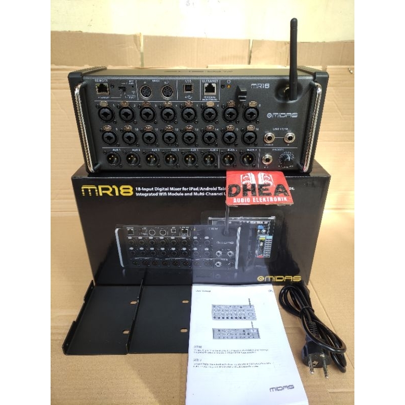 Mixer Digital Midas MR18 18 input digital mixer midas mr18 mr 18 MR18 MR18 MIDAS MR 18 MIDASMR18 MID