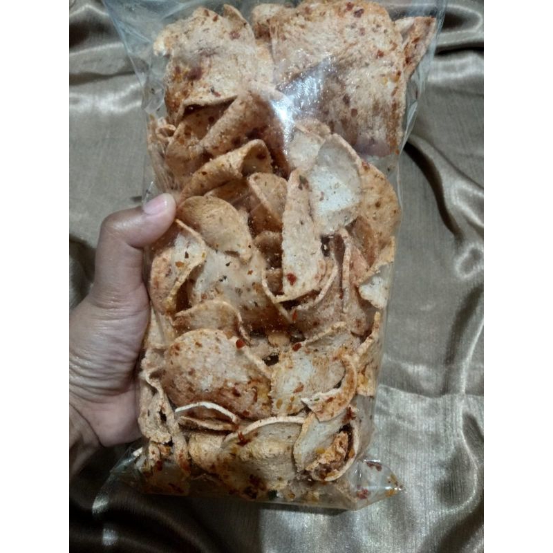 

Basreng pedas/basreng koin/basreng Bandung/basreng renyah 250gr