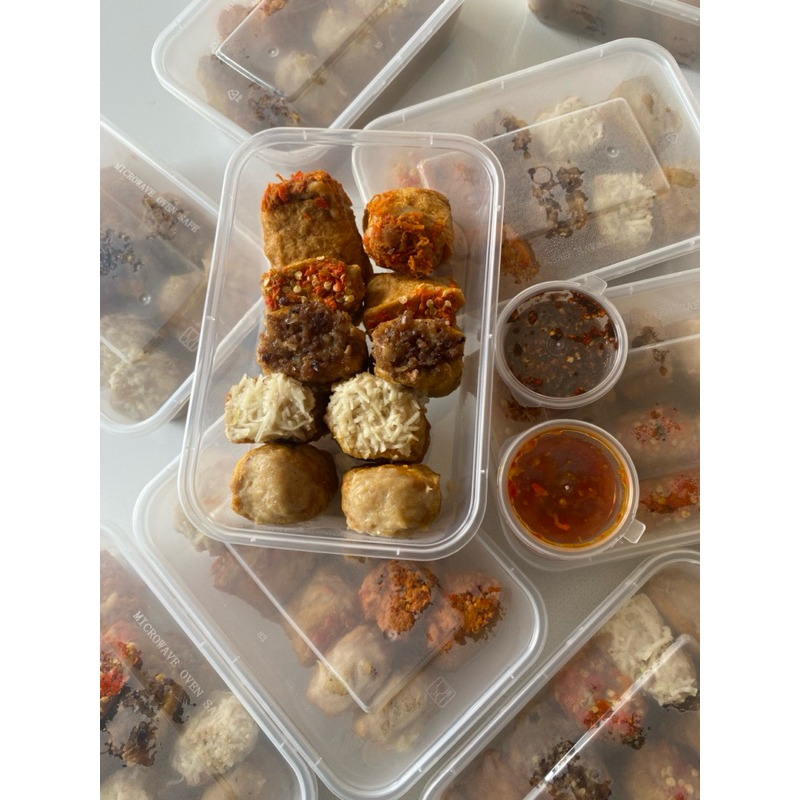 

PREMIUM TAHU BAKSO KUKUS Isi 10 Pcs By Seblak Jebred Aa Dadang
