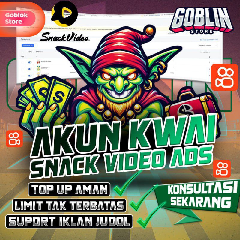 AKUN KWAI SNACK VIDEO ADS