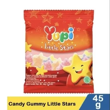 

Yupi Candy Gummy Little Star | Permen Yupi Permen Lunak