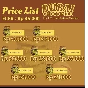 

CHOCO DUBAY FA SKIN GLOW