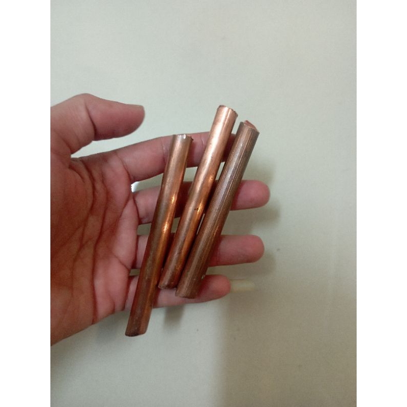 As Tembaga Murni Diameter As 12mm x 50mm / 5cm Tembaga