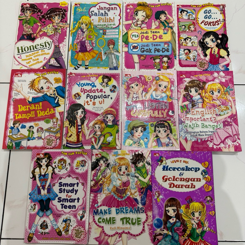 [PRELOVED] Komik Ten Ten Series ORGINAL