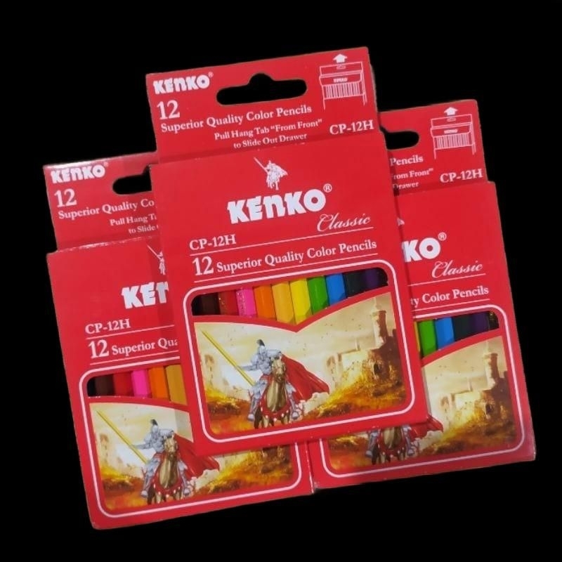 

Pensil Warna Kenko 12w Pendek