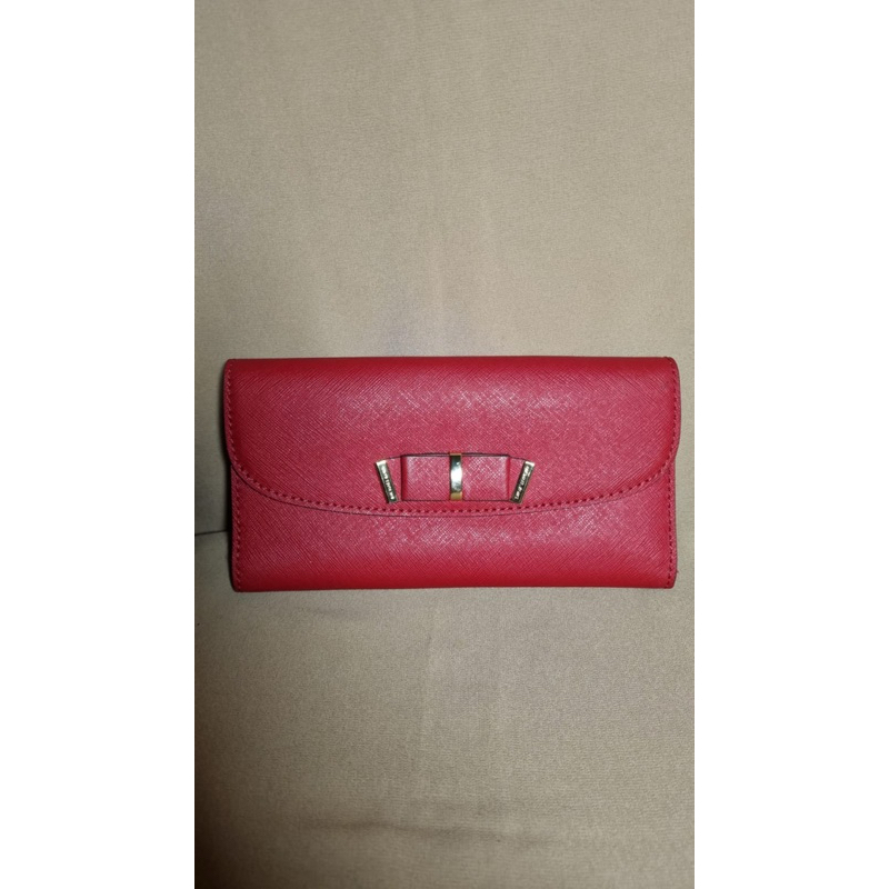 Dompet Lipat Preloved Second Branded Wanita Merah