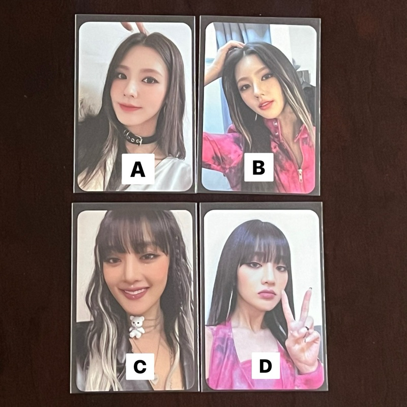 Photocard (PC) Official Cho Miyeon Minnie (G)I-DLE GIDLE IDLE I Never Die Tomboy Risky Spoiled Versi