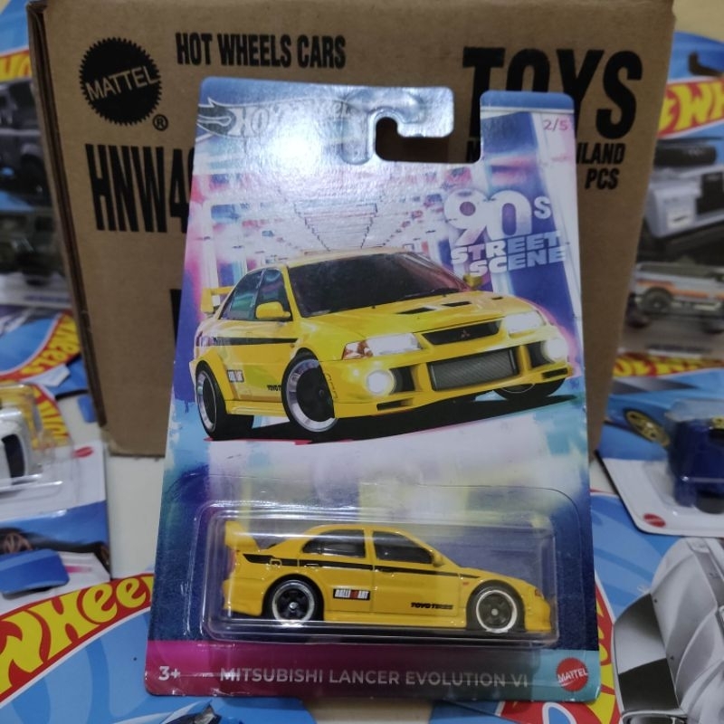 Hotwheels - Mitsubishi Lancer Evo VI - 90s Street Scene