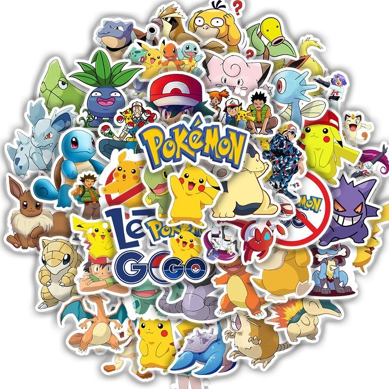 

Stiker Cutting POKEMON Vinyl