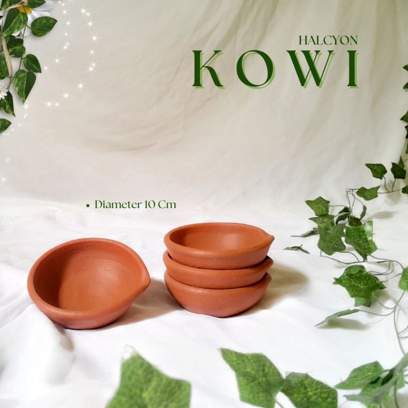 Kowi Tanah Liat D10 Cm Teracota/Kowi Pelebur emas