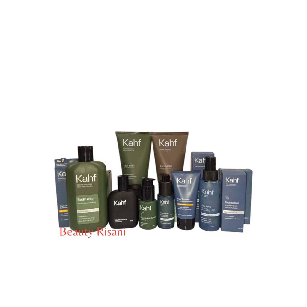 KAHF PAKET SKINCARE PRIA/KAHF ACNE CARE/PERAWATAN PRIA
