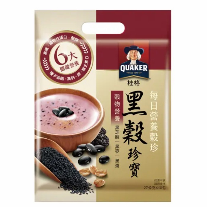 

Quaker Cereal Wijen hitam Sereal Taiwan