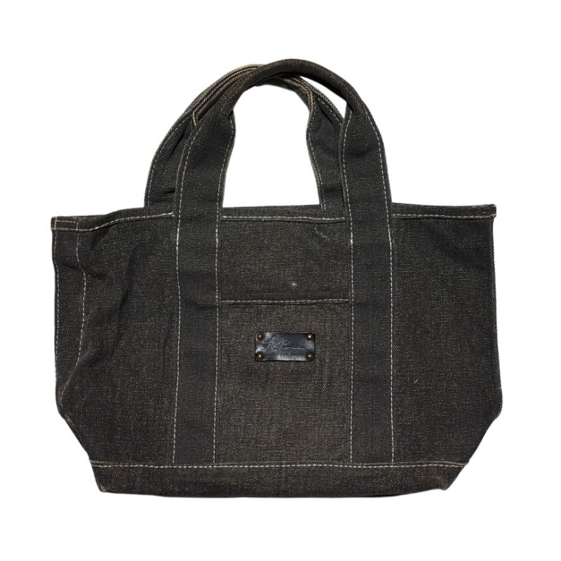 MAJNUN STUFF - TOTEBAG LL.BEAN JEANS BLACK WASH / tas belanja | outfit tas