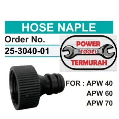 

Hose Naple APW 40 WIPRO Jet Cleaner APW40 Sambungan Selang Spare Part