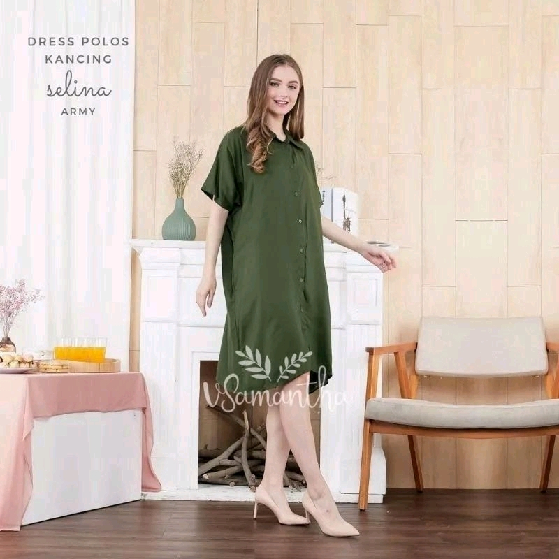 DASTER POLOS FULL KANCING DEPAN BUSUI VIRALL