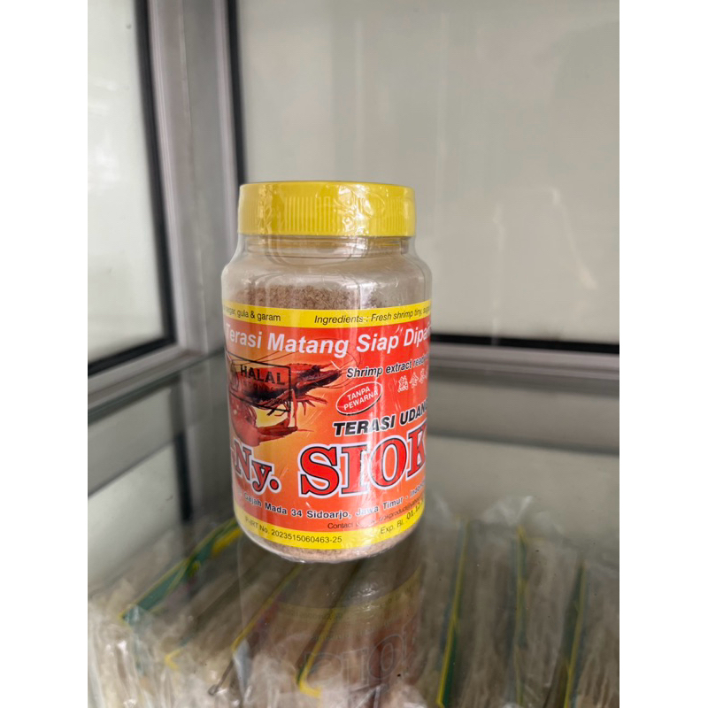 

Terasi Udang Ny. Siok Matang