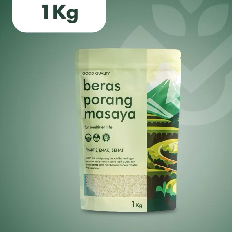 

Beras Poras Masaya 1 Kg - Konjac Shirataki Rice - Murah & Praktis