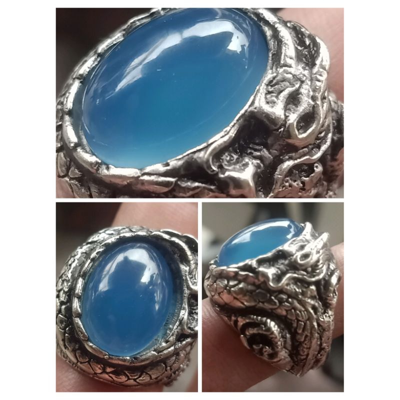 biru tinta Baturaja ring naga