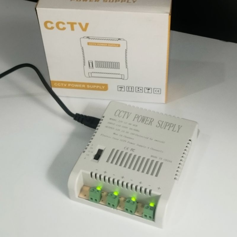 POWER SUPPLY CCTV 4 CHANNEL