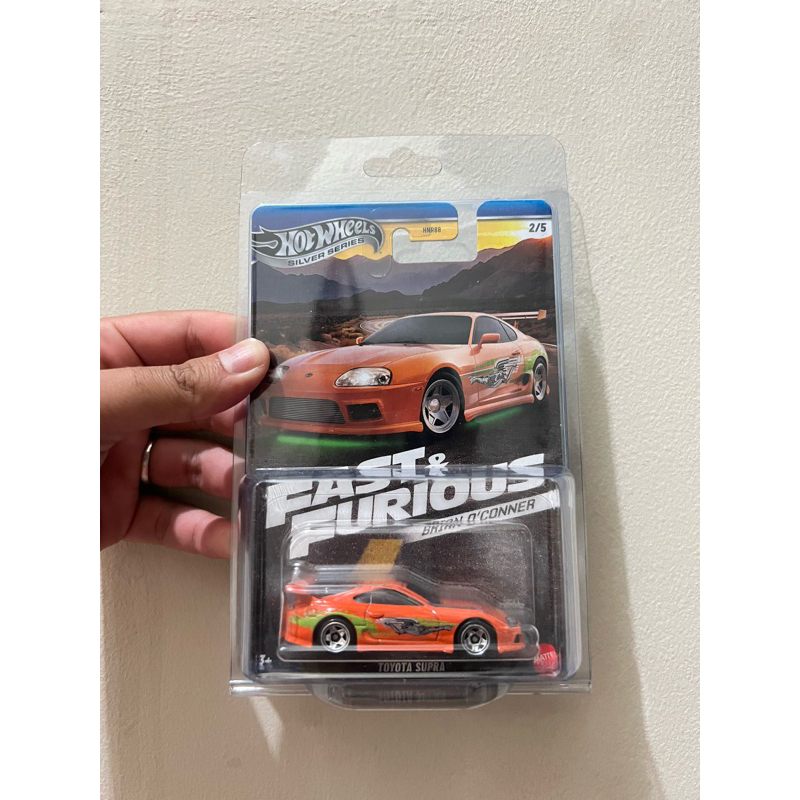 Hot Wheels Toyota Supra Fast And Furious free protektor Orange Orens MK4 MKIV not GR Supra Putih Bri