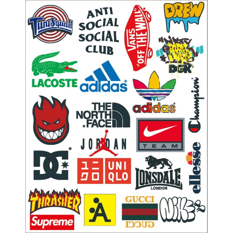

Stiker aesthetic Vinyl size A4/lembar