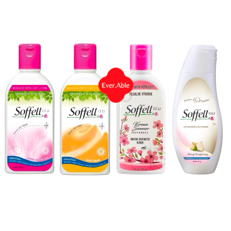 SOFFELL PENOLAK NYAMUK BOTOL 60 GR