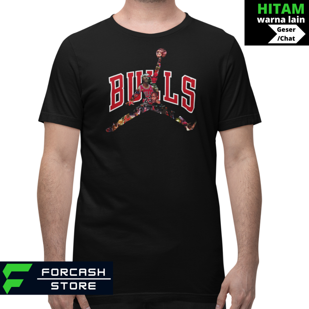 KAOS BASKET CHICAGO BULLS JUMBO BIGSIZE PREMIUM SIZE S - 7XL KAOS ANAK DAN KAOS DEWASA