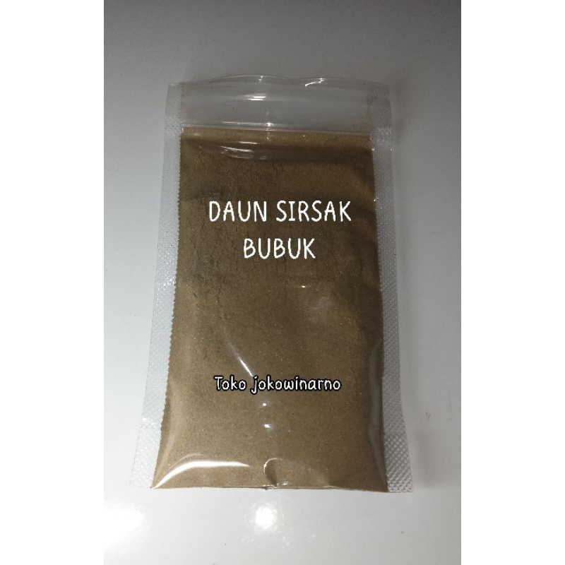 

DAUN SIRSAK BUBUK / DAUN SIRSAT Original - Kemasan isi [ 100 Gram ]