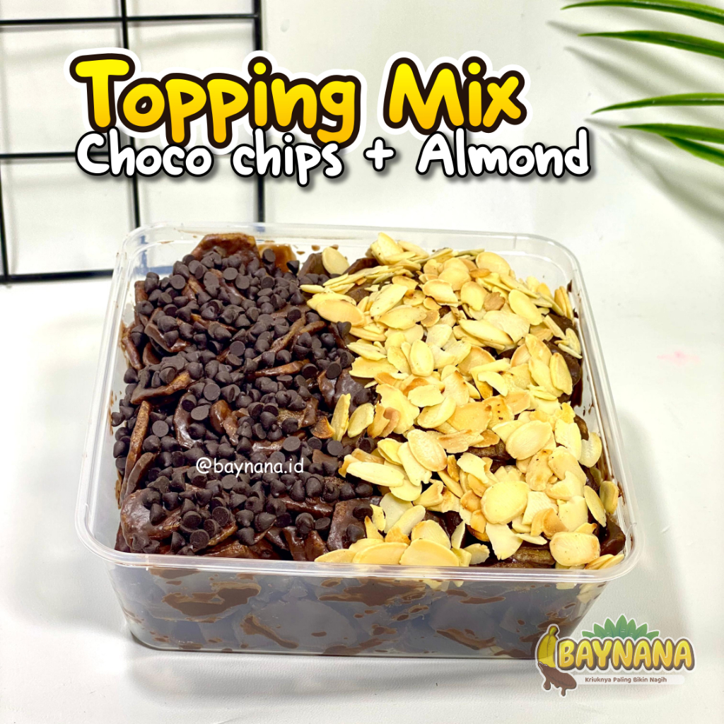 

Ukf5Pc6F4H (Kuliner.Kita) Baynana Keripik Pisang Coklat Lumer Topping Mix 250Gr Dan 500Gr