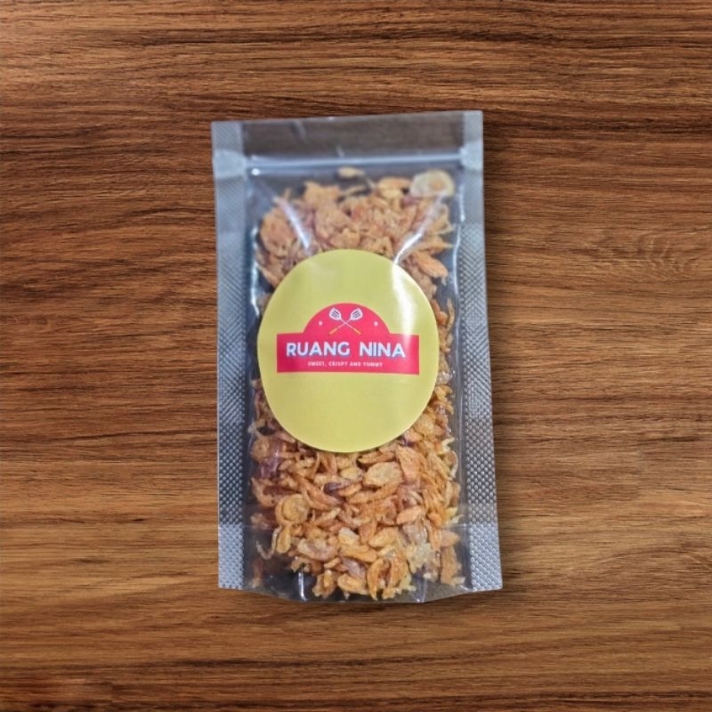 

Bawang Goreng Asli Tanpa Campuran Pouch 30gr