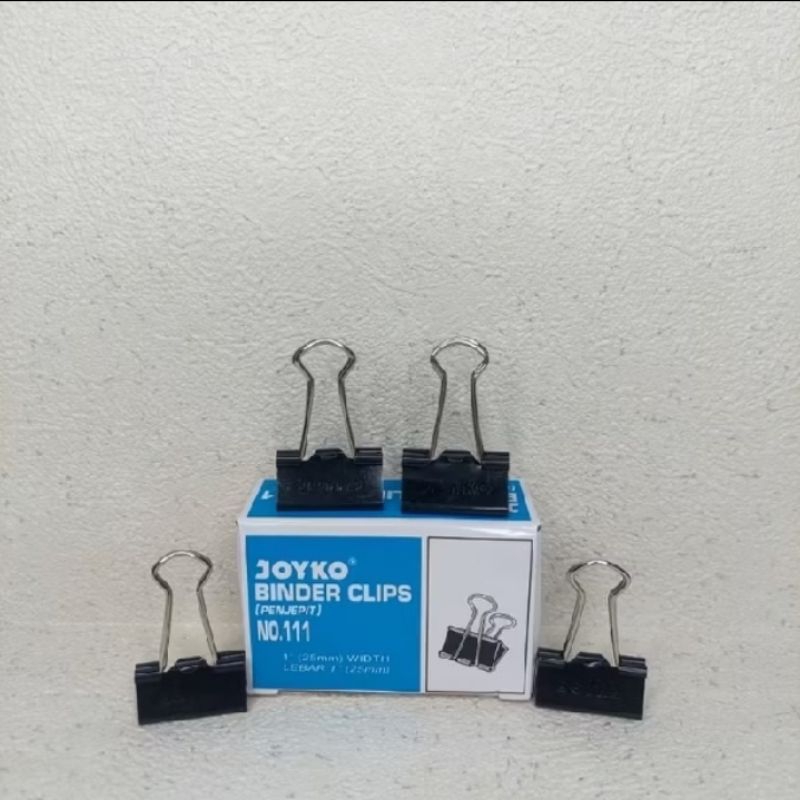 

Penjepit / Binder clip Joyko no.111 [12pcs]