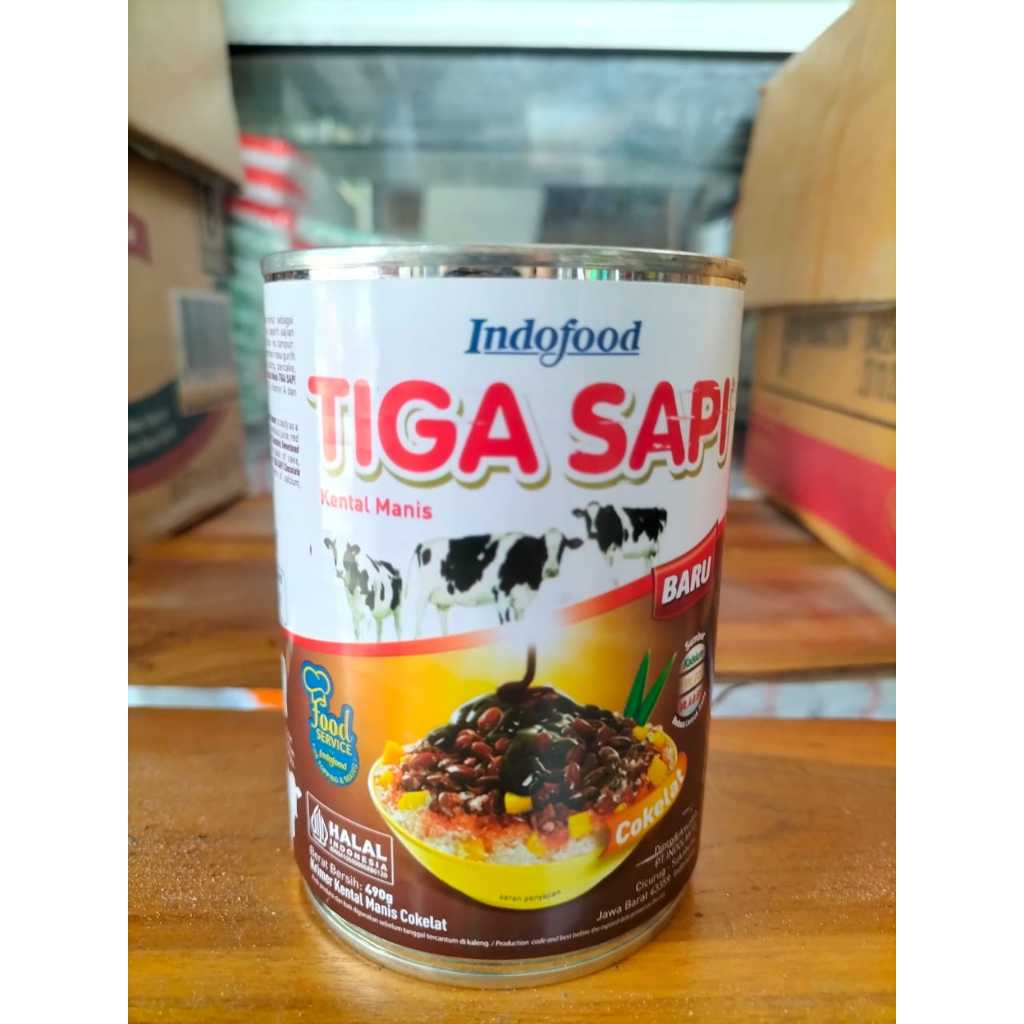 

Susu 3 Sapi rasa Cokelat 490gr