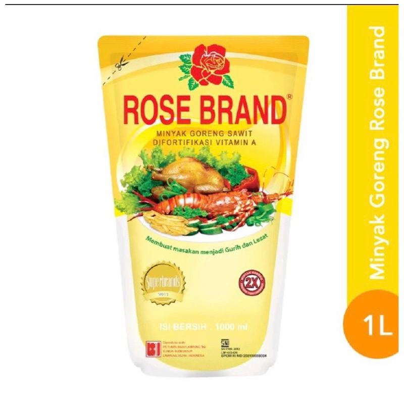 

Minyak goreng Rosebrand 1L 1dus