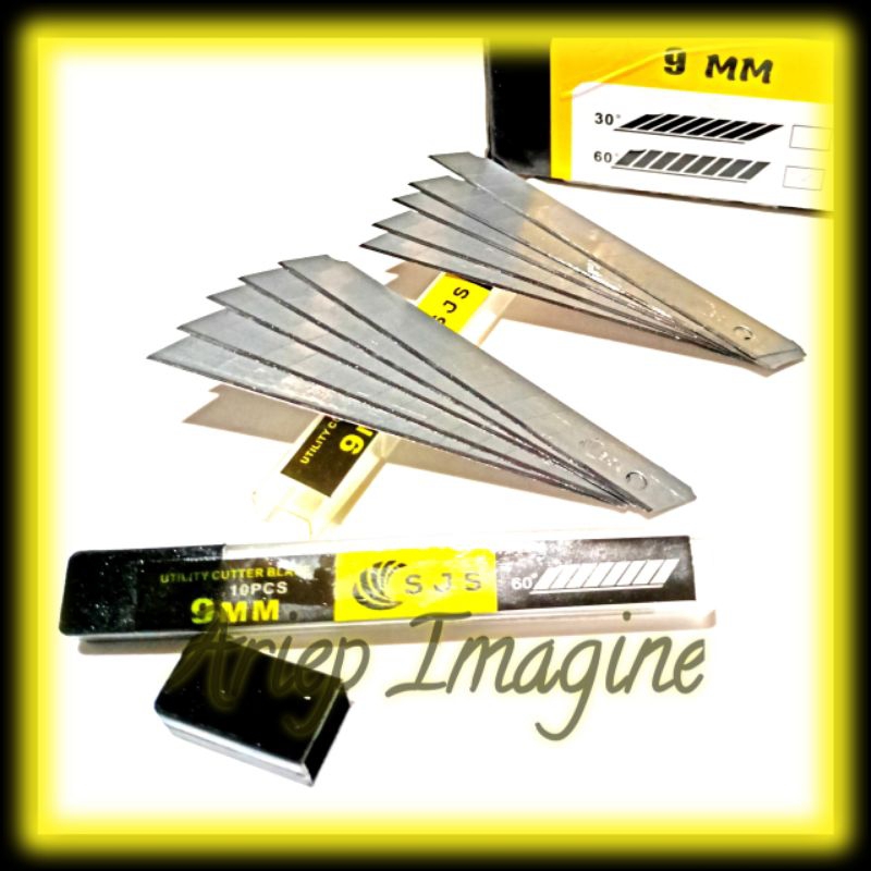 

Refill Pisau Cutter Kecil isi 10 per tube