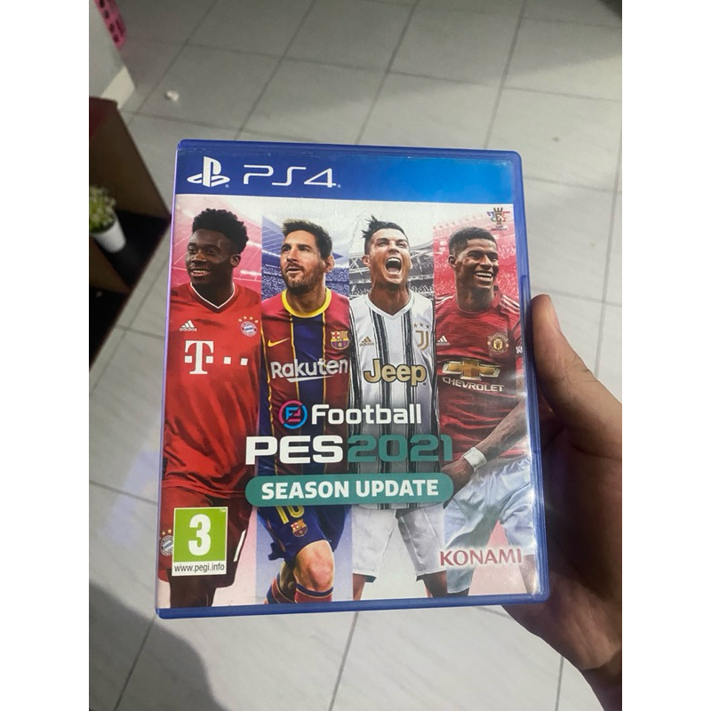 PES 2021 BD Kaset PS4 PS5 FREE PATCH 2025