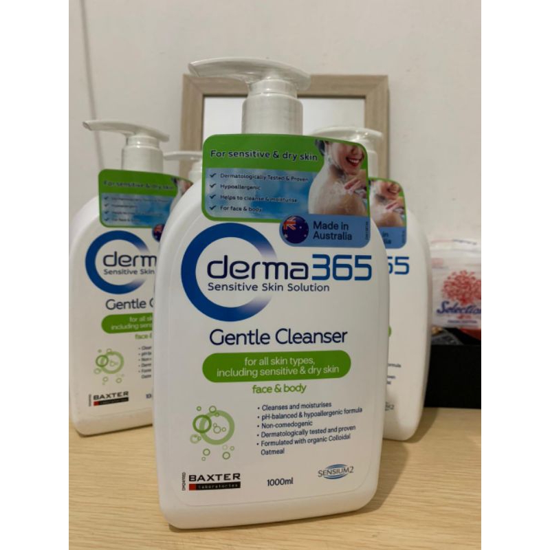 Preloved Derma 365 Gentle Cleanser 1000ml (NEW & ORIGINAL)