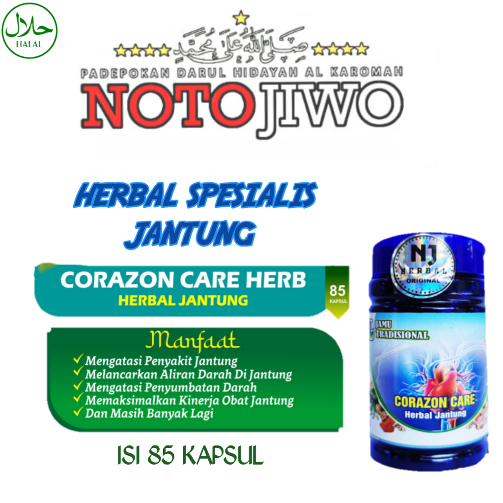 

Obat Penyakit Jantung Premium Ampuh Herbal Obat Tradisional Original Obat Jantung Bengkak Jamu Penyumbatan Jantung NJ Herbal