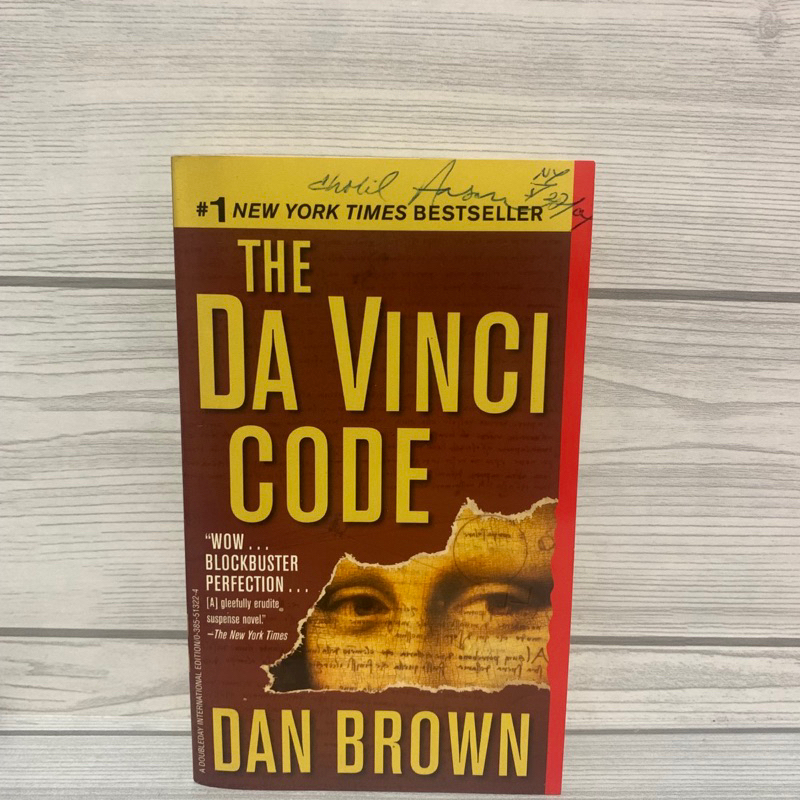 NOVEL INGGRIS the davinci code by Dan brown