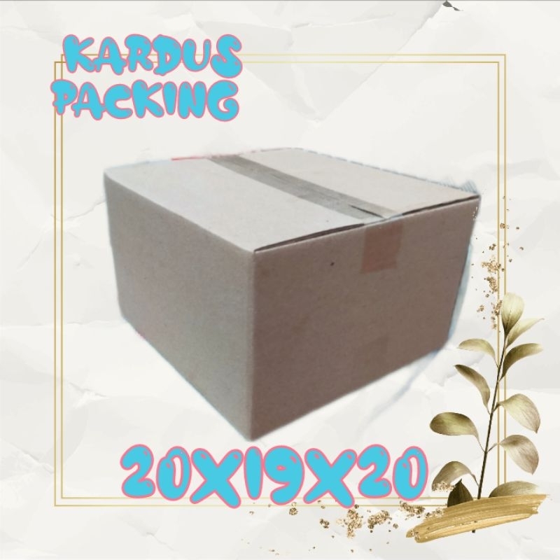 

kardus packing uk 20x19x20 kardus besar kardus kecil
