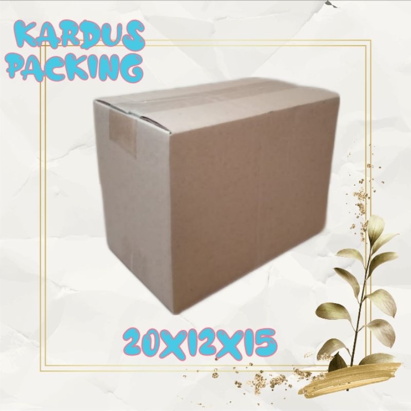 

kardus packing uk 20x12x15 kardus kecil kardus besar