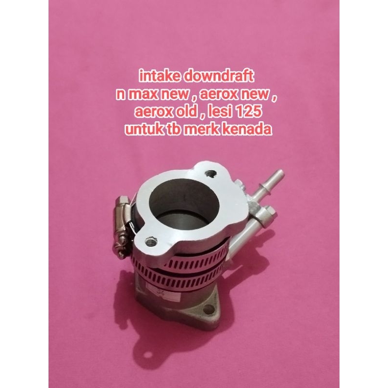 intake downdraft n max new , aerox new, aerox old , lesi 125 pasang TB  Uma  rasing  ,kenada