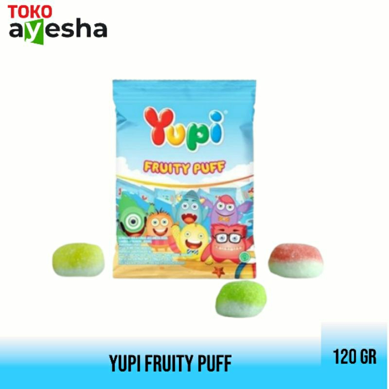 

Yupi Fruity Puff 120 gram