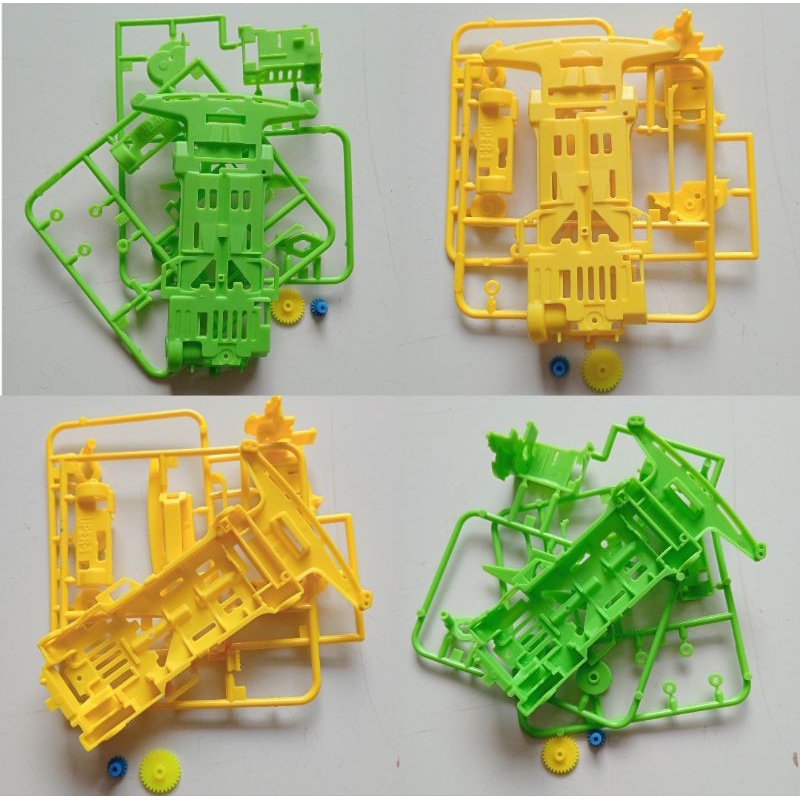 REP TAMIYA CHASSIS SUPER 1 JAPAN / CHU KIN + GEARBOX SET