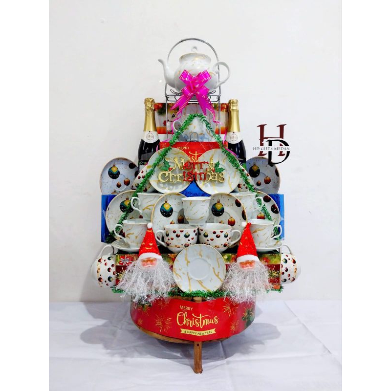

Parcel Natal & Tahun Baru Snacks minuman sirup gift set terlariss sekota medan HD23
