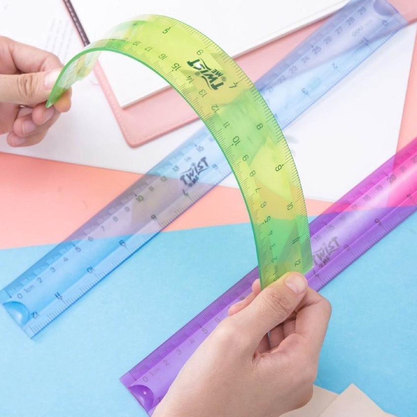 

DELI - E6209 Penggaris Lipat School Drafting Flexible untuk penggunaan ringkas dan portable 30cm