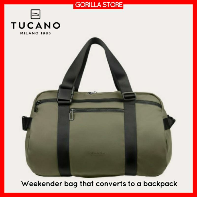 Tucano Gommo Weekender bag that converts to a backpack (BGOMWE)