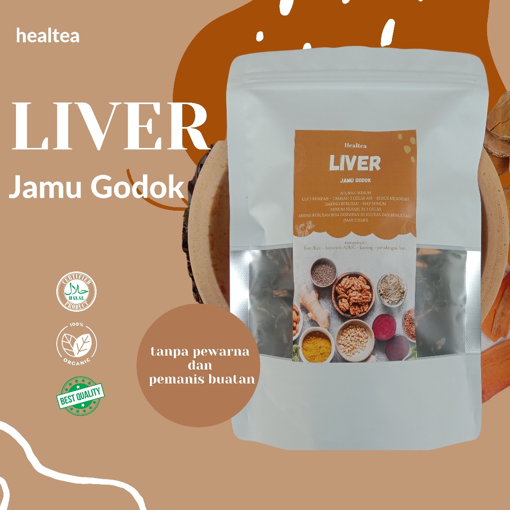 

LIVER HATI HEPATITIS KUNING jamu teh rempah herbal