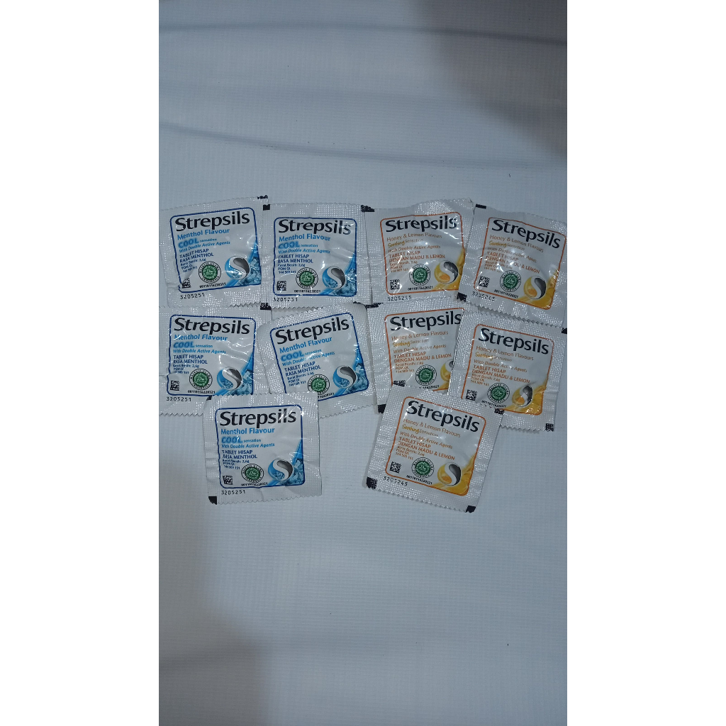 

Permen Strepsils 5 Pcs @ 13gram
