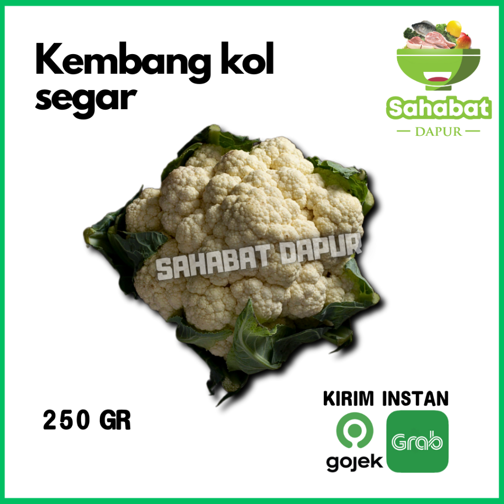 

Kembang Kol Segar 250gr - Sahabatdapur